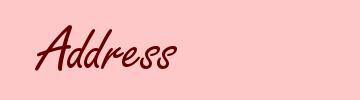 Address