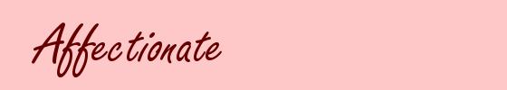 Affectionate