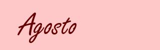 Agosto