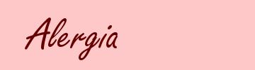 Alergia