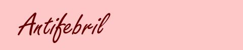 Antifebril
