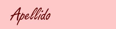 Apellido