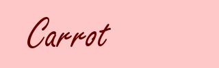 Carrot