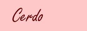 Cerdo