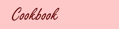 Cookbook