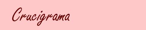 Crucigrama