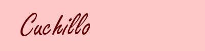 Cuchillo