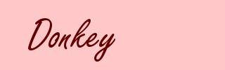 Donkey