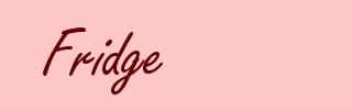 Fridge