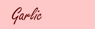 Garlic