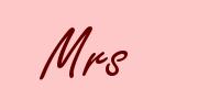 Mrs