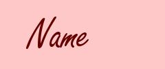 Name