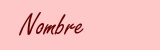 Nombre