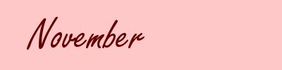 November