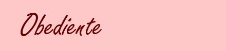 Obediente