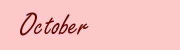 October