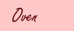 Oven