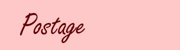 Postage