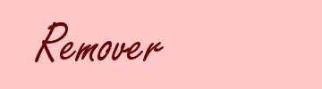Remover