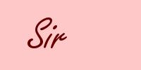 Sir