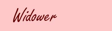 Widower