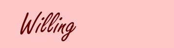 Willing