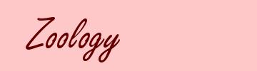 Zoology