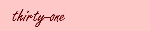 thirty-one